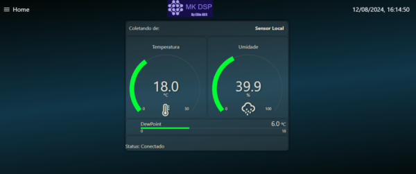 MK DSP Indicador de temperatura e umidade - Image 2